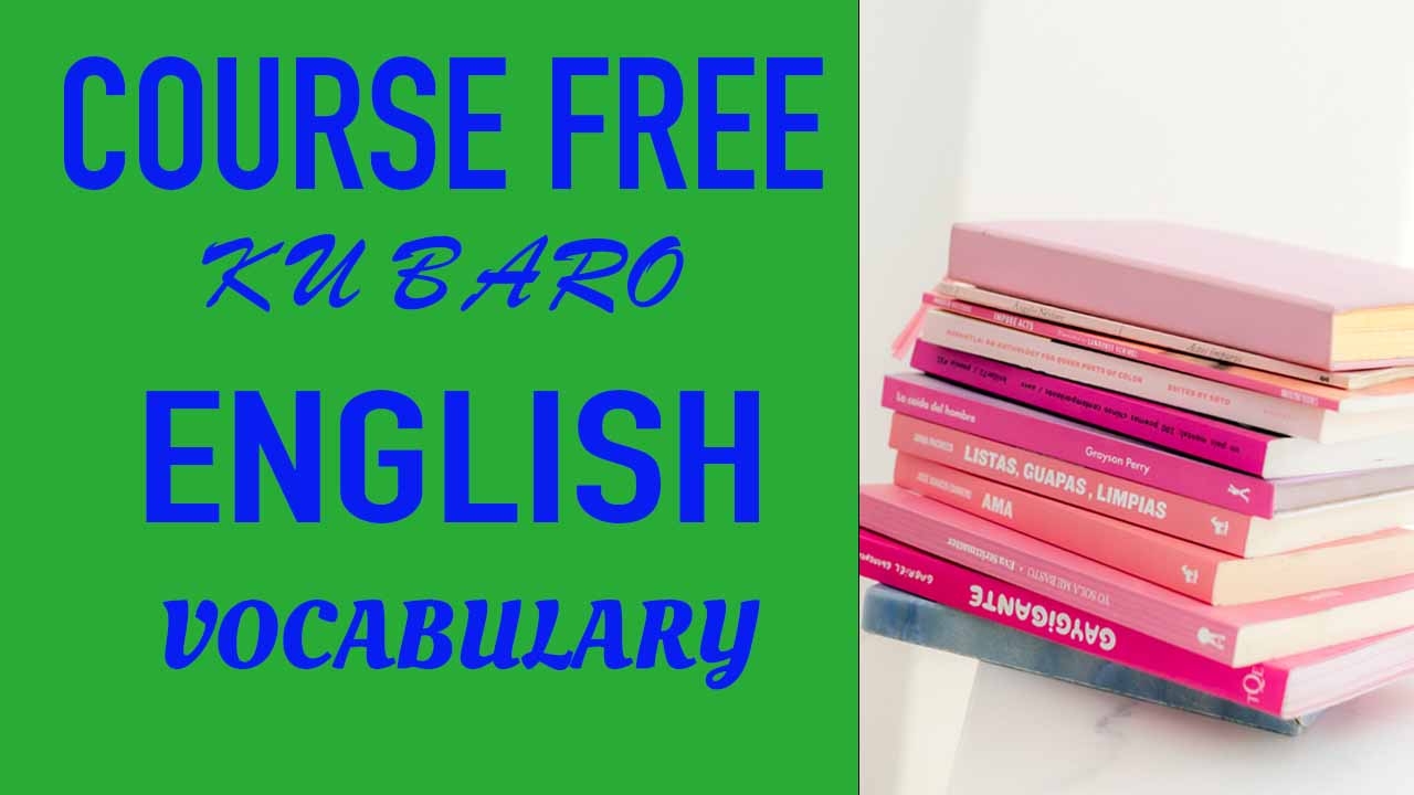 course free English Vocabulary
